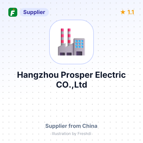 Hangzhou Prosper Electric CO.,Ltd – summary card, no photo uploaded yet