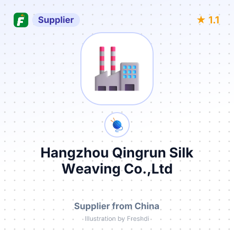 Hangzhou Qingrun Silk Weaving Co.,Ltd – summary card, no photo uploaded yet
