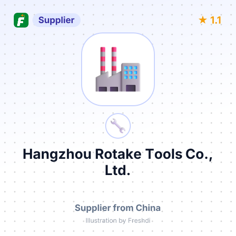 Hangzhou Rotake Tools Co., Ltd. – summary card, no photo uploaded yet