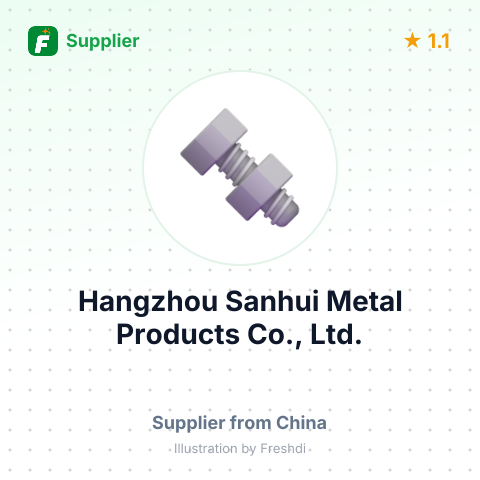 Hangzhou Sanhui Metal Products Co., Ltd. – summary card, no photo uploaded yet