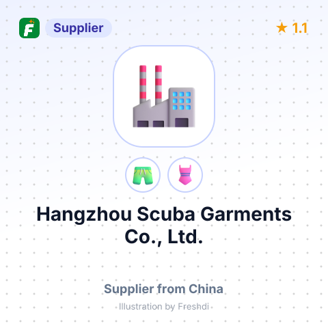 Hangzhou Scuba Garments Co., Ltd. – summary card, no photo uploaded yet
