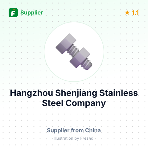 Hangzhou Shenjiang Stainless Steel Company – summary card, no photo uploaded yet