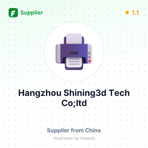 Hangzhou Shining3d Tech Co;ltd – summary card, no photo uploaded yet