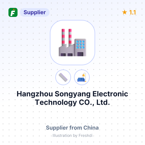 Hangzhou Songyang Electronic Technology CO., Ltd. – summary card, no photo uploaded yet