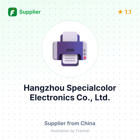 Hangzhou Specialcolor Electronics Co., Ltd. – summary card, no photo uploaded yet