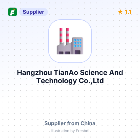 Hangzhou TianAo Science And Technology Co.,Ltd – summary card, no photo uploaded yet