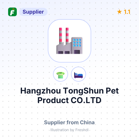 Hangzhou TongShun Pet Product CO.LTD – summary card, no photo uploaded yet