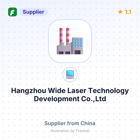 Hangzhou Wide Laser Technology Development Co.,Ltd – summary card, no photo uploaded yet