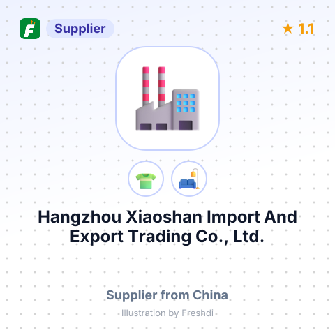Hangzhou Xiaoshan Import And Export Trading Co., Ltd. – summary card, no photo uploaded yet