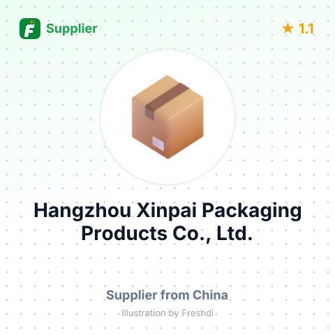 Hangzhou Xinpai Packaging Products Co., Ltd. – summary card, no photo uploaded yet