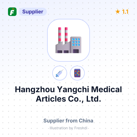 Hangzhou Yangchi Medical Articles Co., Ltd. – summary card, no photo uploaded yet