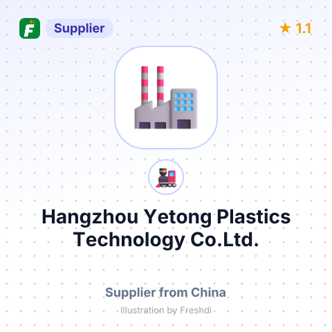 Hangzhou Yetong Plastics Technology Co.Ltd. – summary card, no photo uploaded yet