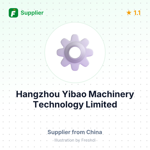 Hangzhou Yibao Machinery Technology Limited – summary card, no photo uploaded yet