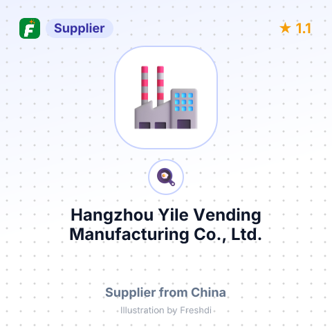 Hangzhou Yile Vending Manufacturing Co., Ltd. – summary card, no photo uploaded yet