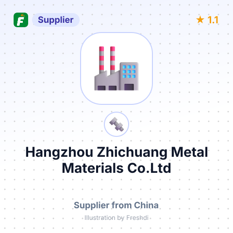 Hangzhou Zhichuang Metal Materials Co.Ltd – summary card, no photo uploaded yet