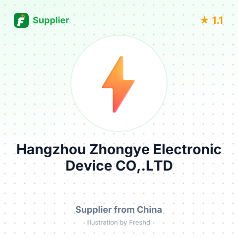 Hangzhou Zhongye Electronic Device CO,.LTD – summary card, no photo uploaded yet