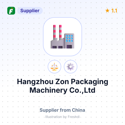 Hangzhou Zon Packaging Machinery Co.,Ltd – summary card, no photo uploaded yet
