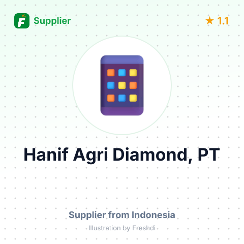Hanif Agri Diamond, PT  – summary card, no photo uploaded yet
