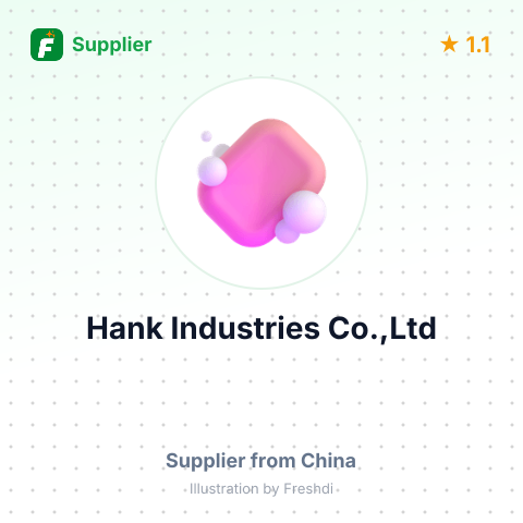 Hank Industries Co.,Ltd – summary card, no photo uploaded yet