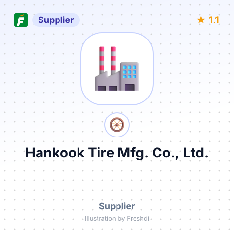 Hankook Tire Mfg. Co., Ltd. – summary card, no photo uploaded yet