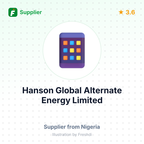 Hanson Global Alternate Energy Limited – summary card, no photo uploaded yet