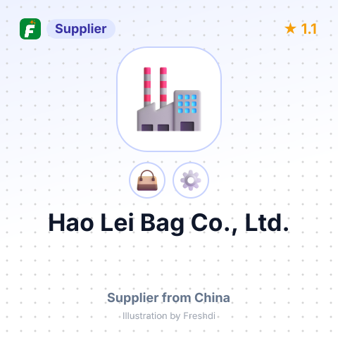 Hao Lei Bag Co., Ltd. – summary card, no photo uploaded yet