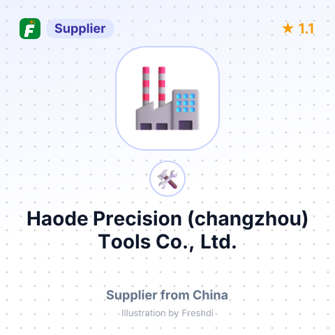 Haode Precision (changzhou) Tools Co., Ltd. – summary card, no photo uploaded yet