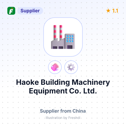 Haoke Building Machinery Equipment Co. Ltd. – summary card, no photo uploaded yet