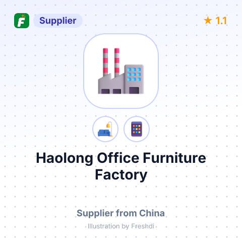Haolong Office Furniture Factory – summary card, no photo uploaded yet