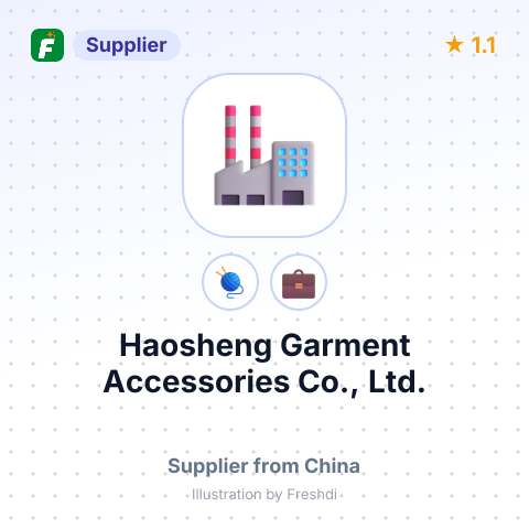 Haosheng Garment Accessories Co., Ltd. – summary card, no photo uploaded yet