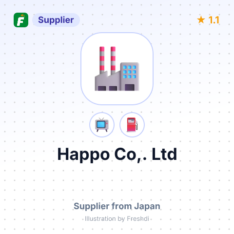 Happo Co,. Ltd – summary card, no photo uploaded yet