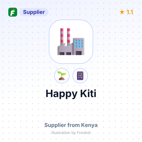 Happy Kiti  – summary card, no photo uploaded yet
