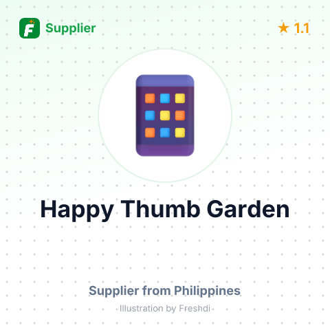 Happy Thumb Garden  – summary card, no photo uploaded yet