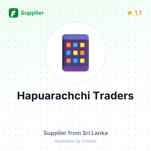 Hapuarachchi Traders  – summary card, no photo uploaded yet