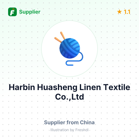 Harbin Huasheng Linen Textile Co.,Ltd – summary card, no photo uploaded yet