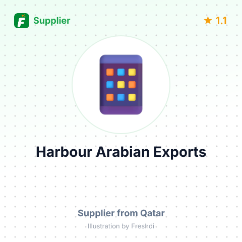 Harbour Arabian Exports – summary card, no photo uploaded yet