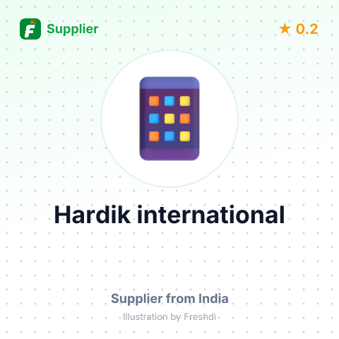 Hardik international – summary card, no photo uploaded yet