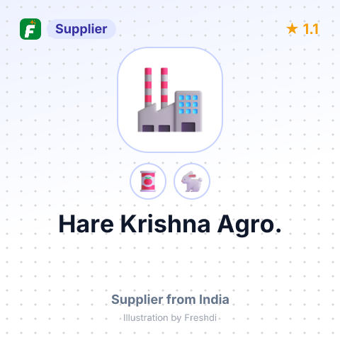 Hare Krishna Agro.  – summary card, no photo uploaded yet