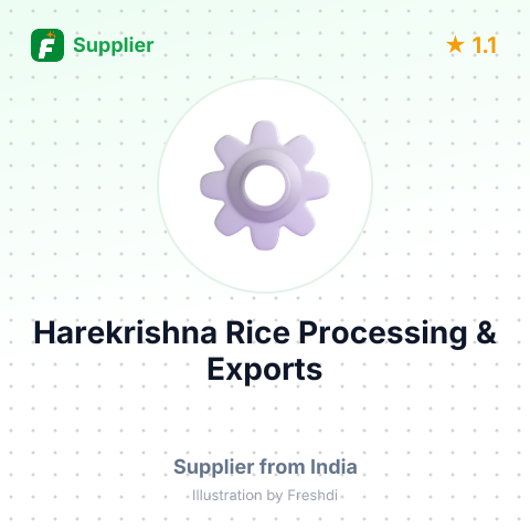 Harekrishna Rice Processing & Exports  – summary card, no photo uploaded yet
