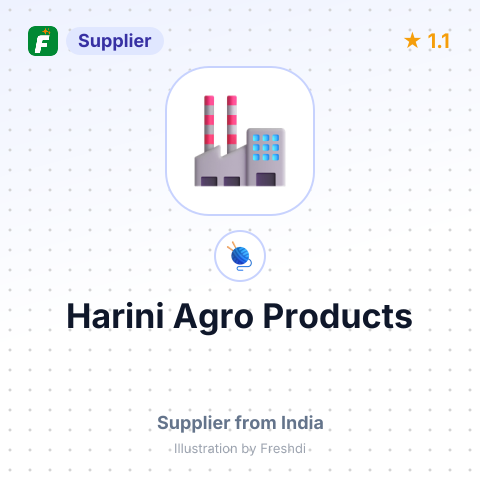 Harini Agro Products  – summary card, no photo uploaded yet