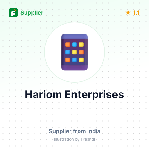 Hariom Enterprises  – summary card, no photo uploaded yet