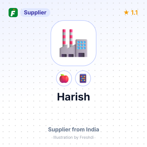 Harish  – summary card, no photo uploaded yet