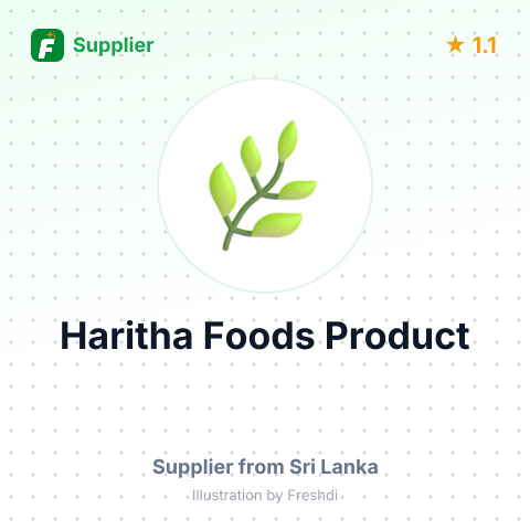 Haritha Foods Product  – summary card, no photo uploaded yet