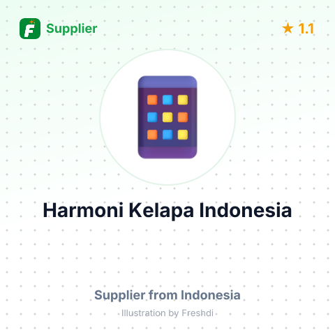 Harmoni Kelapa Indonesia – summary card, no photo uploaded yet