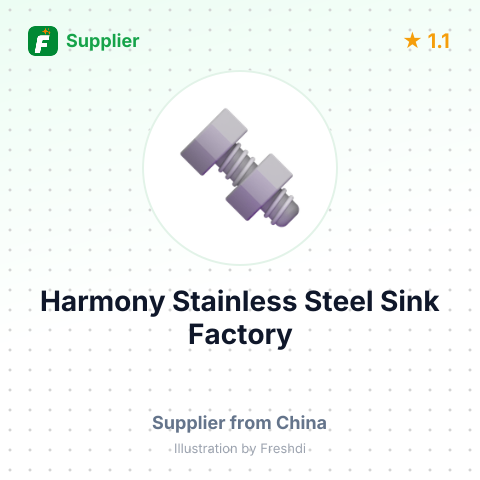 Harmony Stainless Steel Sink Factory – summary card, no photo uploaded yet