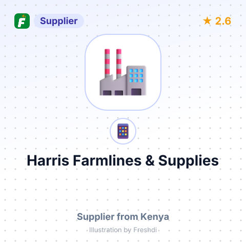 Harris Farmlines & Supplies – summary card, no photo uploaded yet