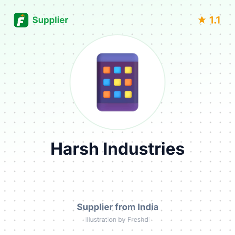 Harsh Industries  – summary card, no photo uploaded yet