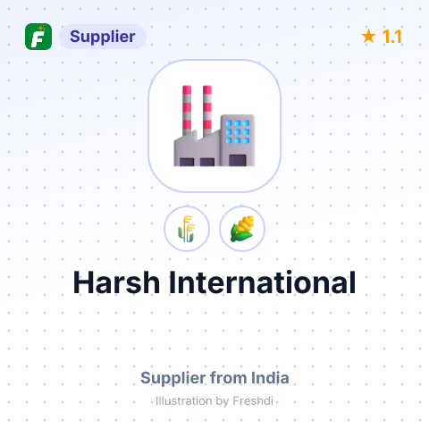 Harsh International  – summary card, no photo uploaded yet