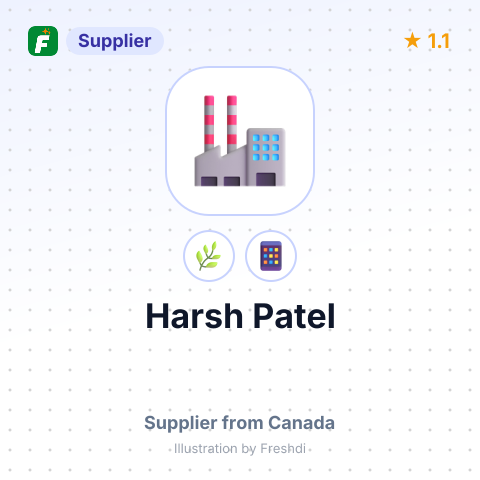 Harsh Patel  – summary card, no photo uploaded yet