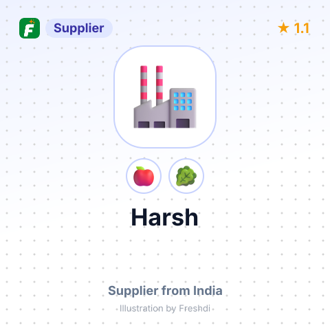 Harsh – summary card, no photo uploaded yet
